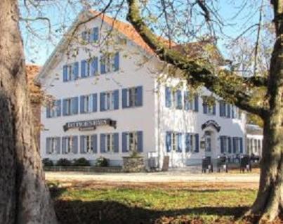 Hotel Deutsches Haus Waal Exterior foto