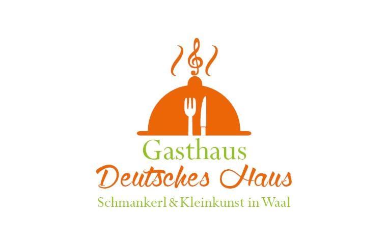 Hotel Deutsches Haus Waal Exterior foto